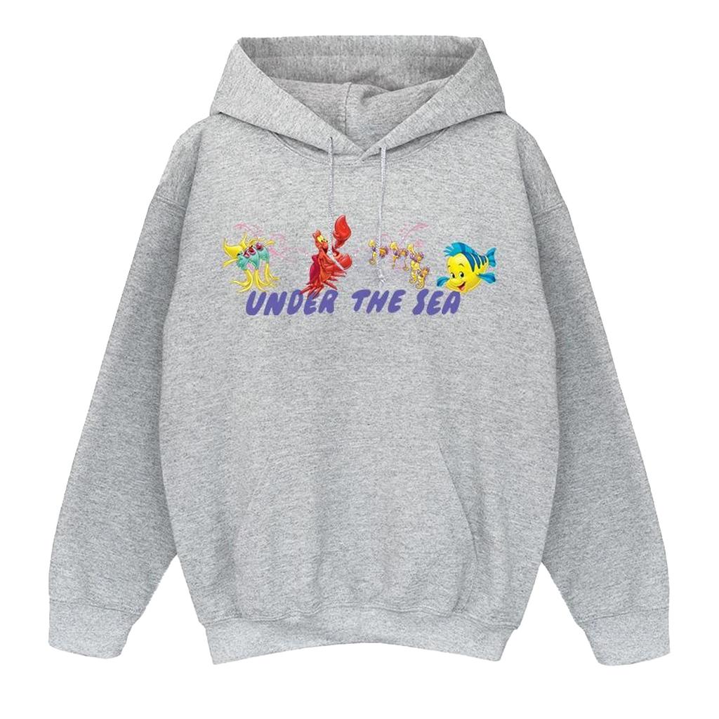 Disney Womens/Ladies The Little Mermaid Under The Sea Hoodie