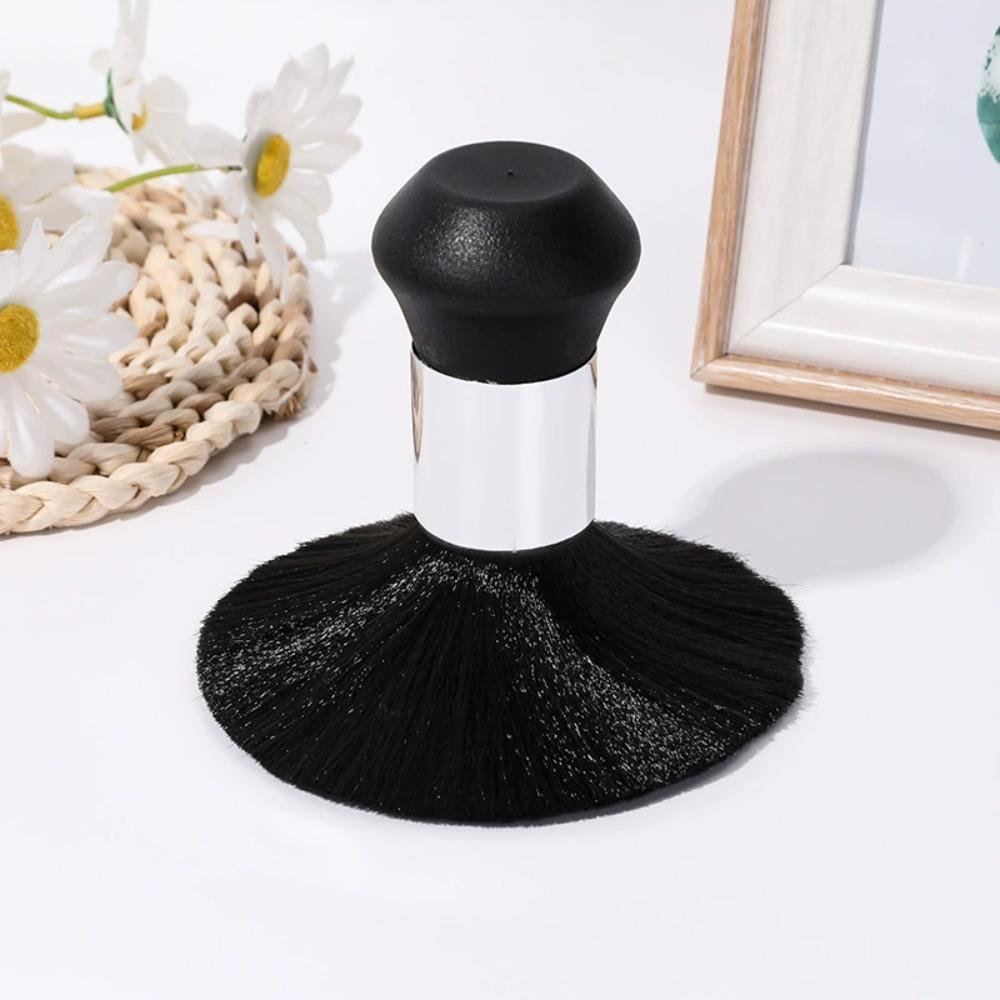 Hairdressing Soft Brush Black Hairdressing Sweeping Neck Hair Cleaning Duster Hair Cutting Brush Barbershop Hair Cut Brush Tools