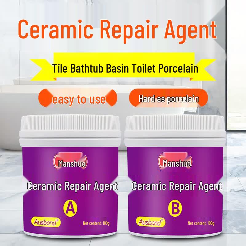 Osbon Waterproof Ceramic  Porcelain Repair Agent Ceramic Repair Agent, Gray
