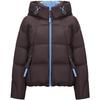 JZ ANNACO Women's 2025 Winter Stylish Short Hooded Duck Down Jacket