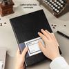 Deli Business A4 Leather Notebook