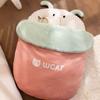 Cat Cushion Cartoon 3D Cat Sleeping Bag Semi-enclosed Comfortable Plush Cat Bed Soft Warm Cat Mattresses Autumn