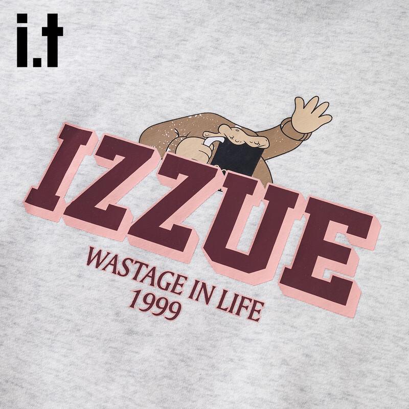 Izzue It Damen Fleecegefütterter Hoodie mit Bärengrafik