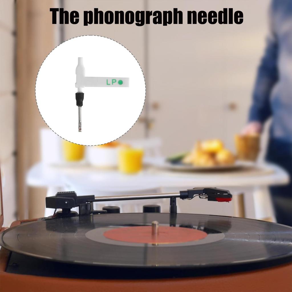 Pack of 5 Phonograph Needle Record Player Needle Phonograph Replacement Part Turntable Styluses Suitable for Players