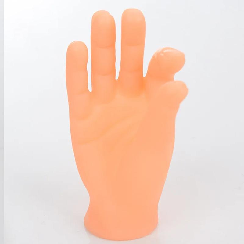Katzenspielzeug, kleine handflächenförmige Mini-Hände, kreative Fingerlinge, kleine Hände, necken Kätzchen, Katzen, Massagegerät, Fellpflegehandschuhe, Heimtierbedarf