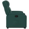 Recliner with Rising Aid Dark Green Fabric