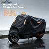 Waterproof UV Protective Tarpaulin Thickened Motorcycle Cover Tear Resistant Outdoor All WeatherShield for Scooter Universal Use