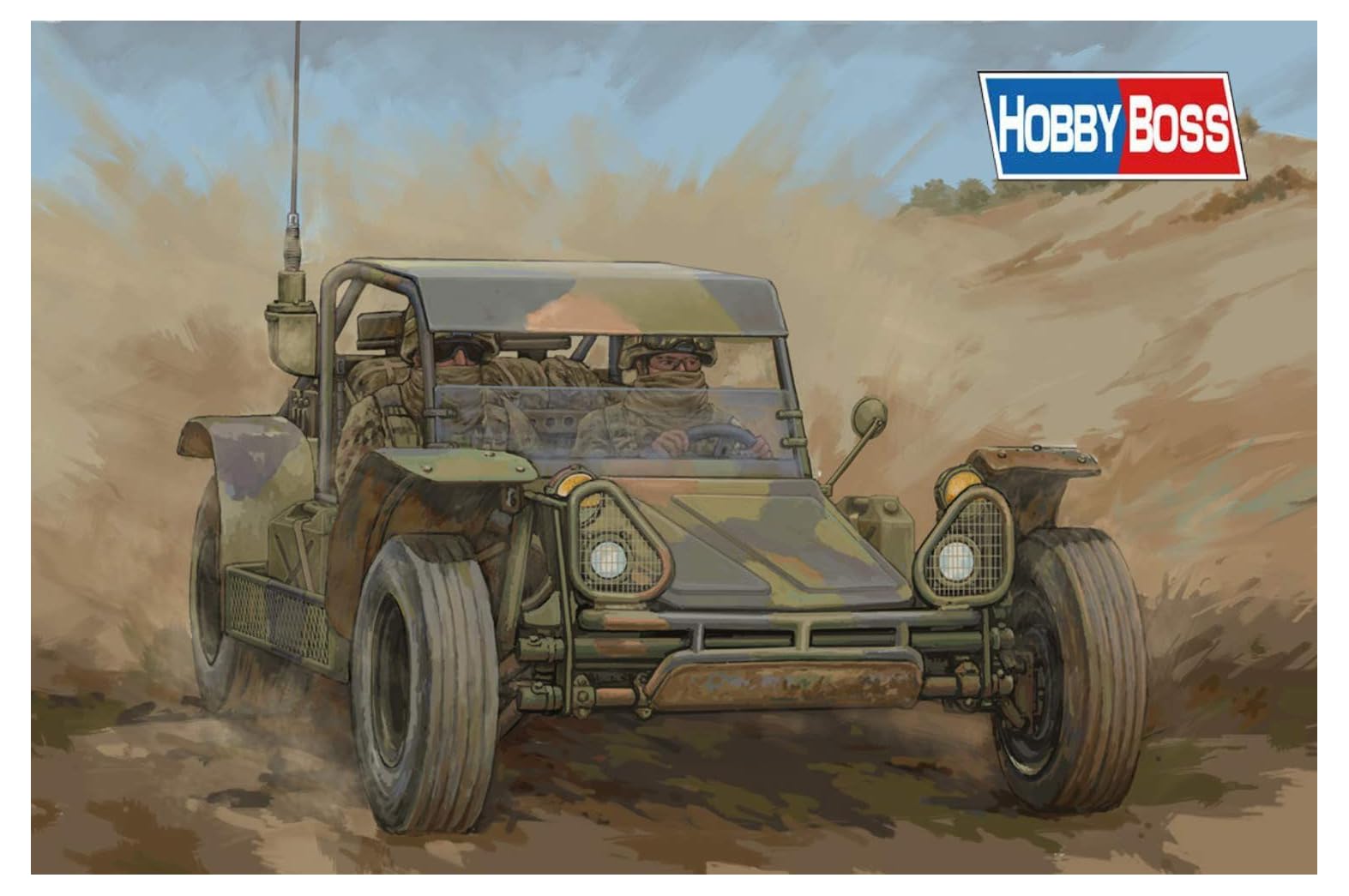 

Hobby Boss 1/35 Fighting Vehicle Series U.S. Delta Force FAV Plastic Model Kit 82406