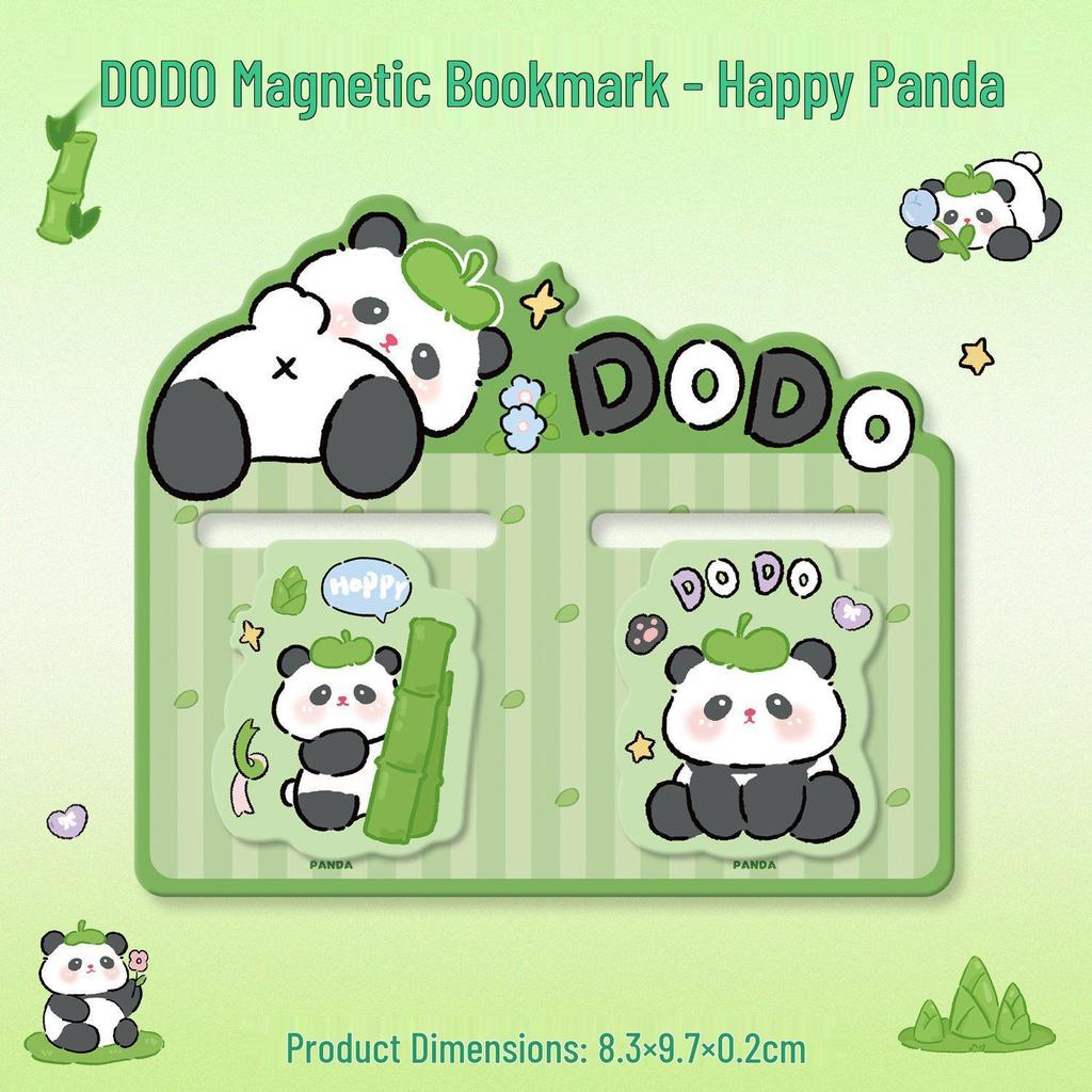 Cartoon Animal Double-Sided Magnetic Bookmark Clip