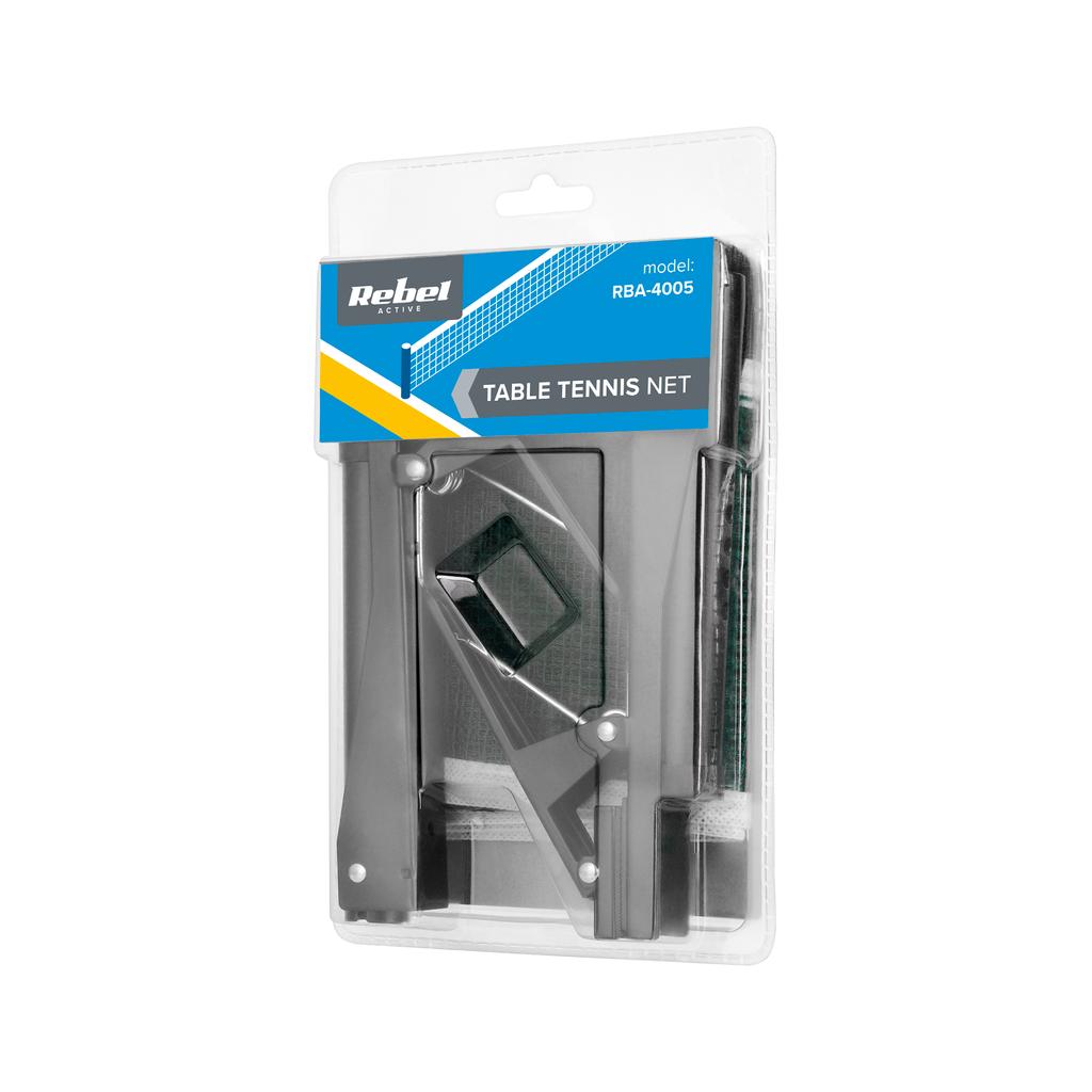 Rebel Active Table Tennis Net, High Quality, Solid Mounting