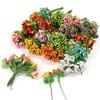 20pcs Bud Stamens Family Garden Handmade Artificial Bouquet Wedding Merry Christmas Decoration DIY Pearl Craft Fake Flowers