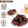 Nutty Gritties Premium Medjoul/Mejdool Date 350g, Khajur | Khajoor | No artificial colours | Naturally Sweet | Instant Energy | Resealable Pouch,