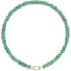 Beaded Gemstone Necklaces for Women Bohemian Colored Choker Natural Stone Bead Summer Beach Handmade Jewelry Necklace