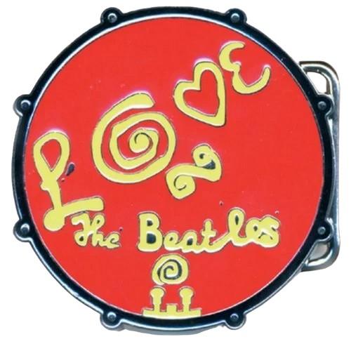 The Beatles Love Drum Gürtelschnalle