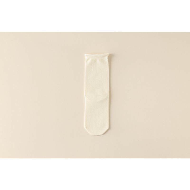 

Female Autumn and Winter Fashion New Curled Edge Boneless Month Son in The Tube Cotton Socks 1 pair молочный белый
