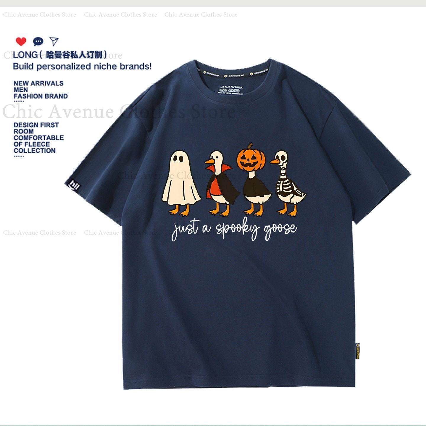 

Funny Print Tshirt for Halloween Cotton Summer Tops Short Sleeve Tee Daily Clothing Unisex Tshirt Women Tshirt Unisex Clothes S