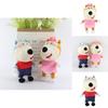 Adorable 25cm Wolfoo Lucy Plush Toy Soft And Cuddly Stuffed Cartoon Doll