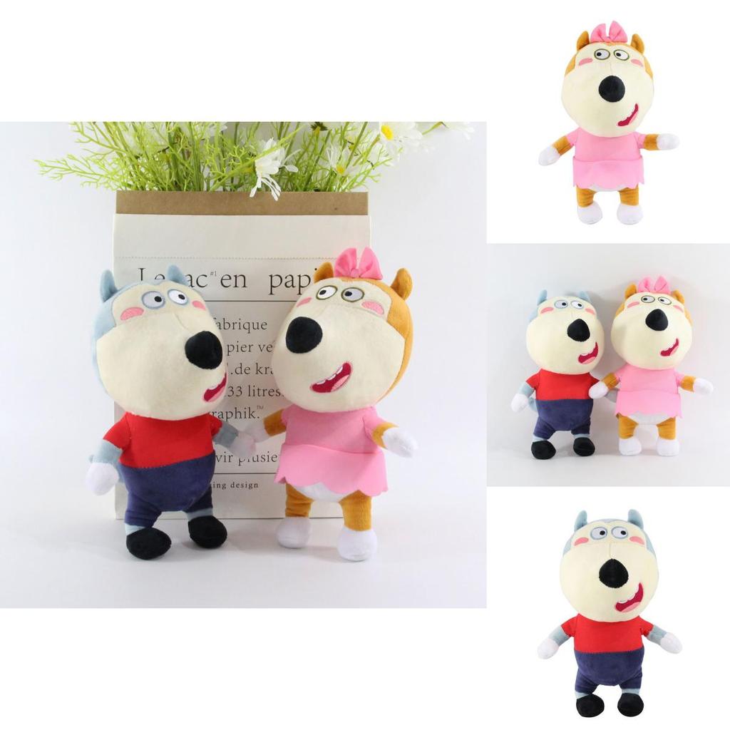 Adorable 25cm Wolfoo Lucy Plush Toy Soft And Cuddly Stuffed Cartoon Doll