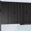 Wall Cabinet PORTO Black 30 x 31 x 100 cm Engineered Wood
