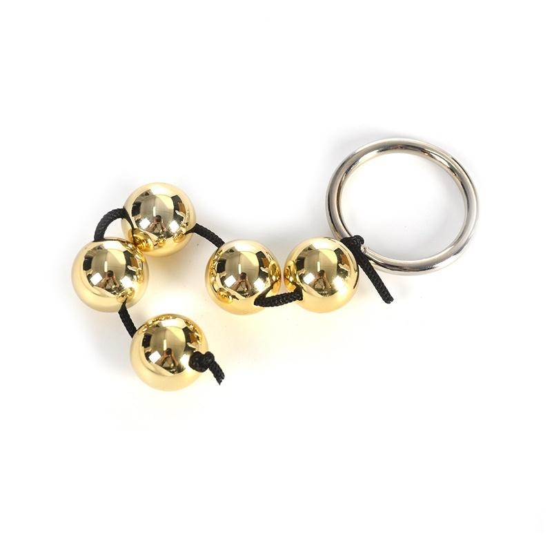 6 Mini Pearl Butt Plug Female Reduction Yam Ball Couples Sex Toys