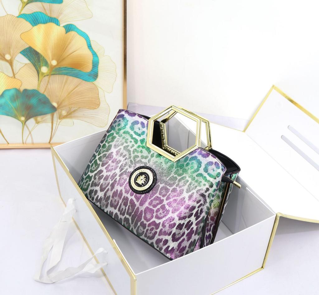 Super Women'S Bag Special-Shaped Metal Arm Handbag High Texture Women'S Bag Ladies Handbag
