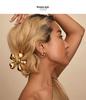 European Style Flower Hair Clip: Eco-friendly Alloy Shark Clip for Women