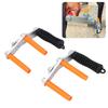2pcs 53mm / 2.1in Clamping Capacity Gripper Lifting Tool Panel Clamp Carrier  For Doors