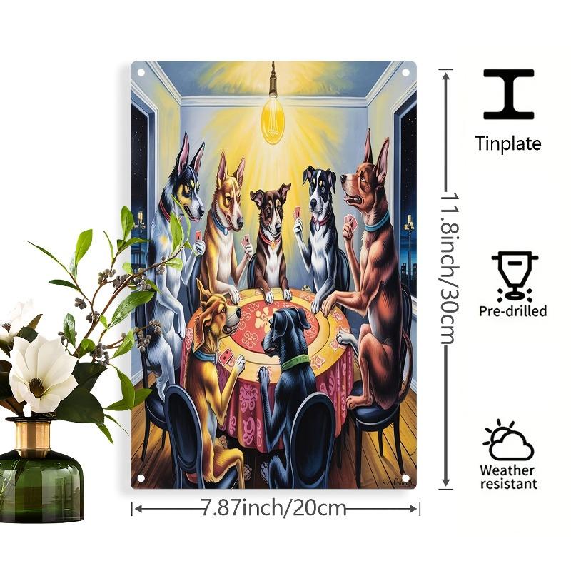 Retro Metal Paintings, Furniture, Living Room Decoration 20x30cm