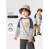 European Boy's Long-Sleeved T-shirt Spring and Autumn New Arrival Easiest for Match Kids Children's Clothing Baby Spring Bottoming Shirt Top Clothes
