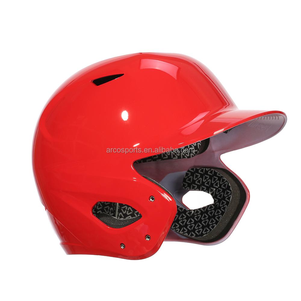 ABS-Material Hohe Schlagfestigkeit Outdoor-Sport Baseballhelm Kopfschutz Softball Schlaghelm