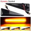 2pcs Led Dynamic Turn Signal Side Marker Light Sequential Blinker Lamp For Renault Espace MK4 Vel Satis Wind Avantime Megane 2