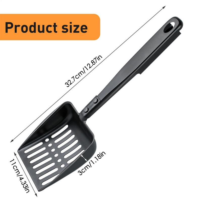 Metal Fireplace Ash Hollow Out Wood Stove Ash Sifter Charcoal Shovel Fireplace Tools Iron Coal Shovel for Wood Stove