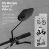 360 Degree Adjustable Rotatable Handlebar Mounted Mirror Handlebar Bicycles Mirror, Bicycles Cycling Rear View Mirror