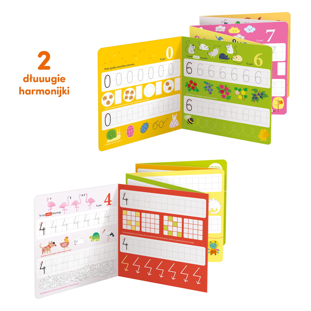Czuczu Dłuuugie Rysowanki Piszę Cyfry