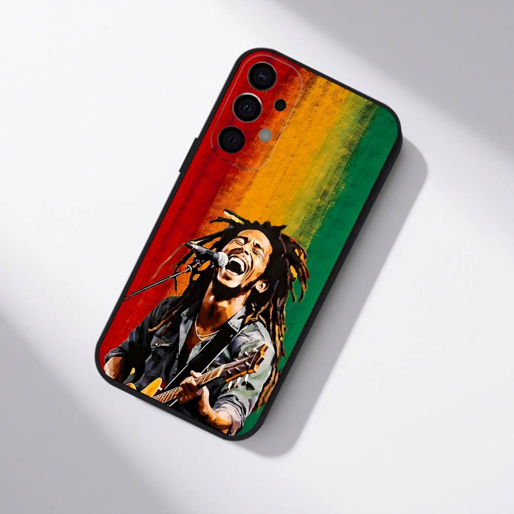 Bob Marley Rasta Lion For Samsung Phone Case S25,S24,S21,S22,S23,S30,Ultra,S20,Plus,Fe,Lite,5G Black Cover