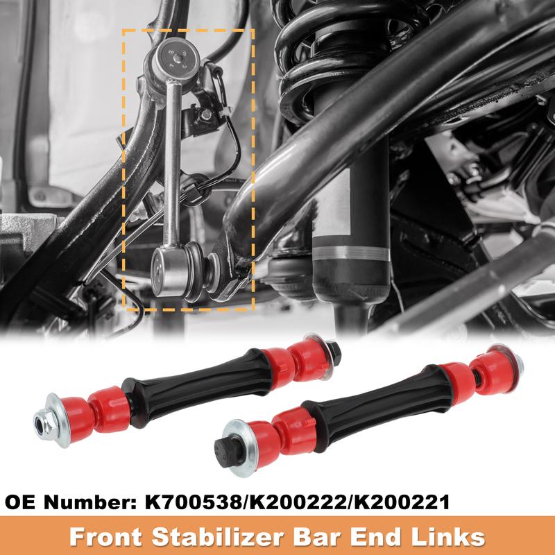 UXCELL K700538/K200222 Front Sway Bar Links Bushing for Chevy Silverado for GMC Sierra