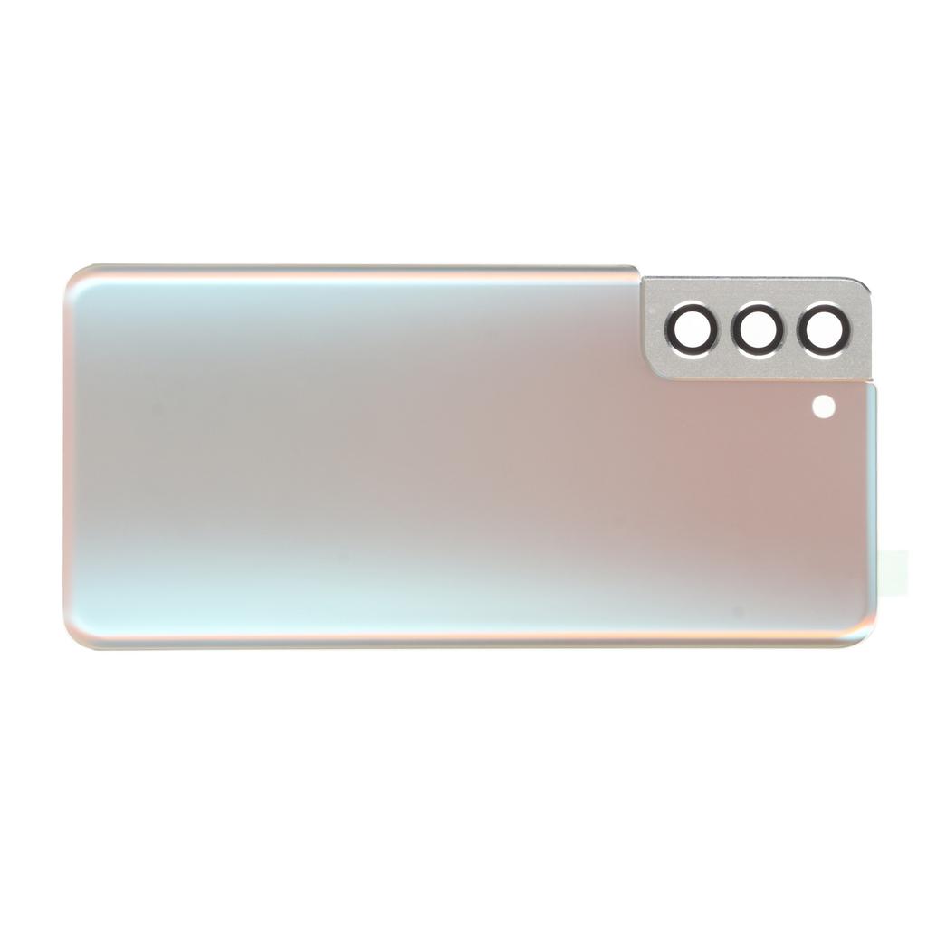 Glass Cover Replacement for S21 Plus Back Rear Cover Hosing Door Repair Replacement Tool Kit with Preinstalled Camera