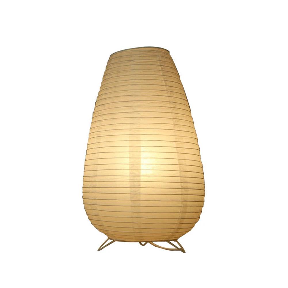 Nordic Papier Laterne Tisch Lampe Japanischen Stil Moderne Wohnzimmer Studie Zimmer Schlafzimmer Nacht LED Nacht Beleuchtung Decor Drop Shipping