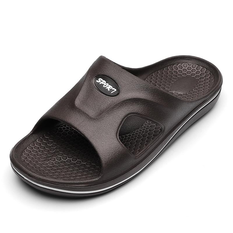 Fashion Fashion Men's Women's Sandals Anti-Slip Wear-Resistant EVA Thick Sole Comfortable Home Slippers Bathroom Bath Flip-Flops