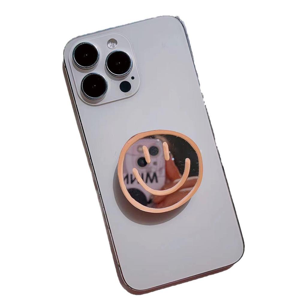 Smiley Face Faltbarer Handyhalter & Spiegel