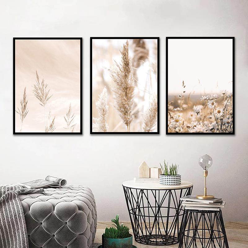 WCIC New Nordic Style Decorative Painting Art Cloth Home Background Wall Decoration Hanging Painting