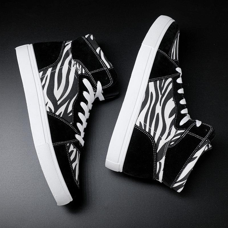 

Модная осенне-весенняя мужская повседневная обувь с высоким берцем для мужчин, белые кроссовки, мужская парусиновая обувь, теннисная обувь на плоской подошве, zapatillas de hombre zapatos 39