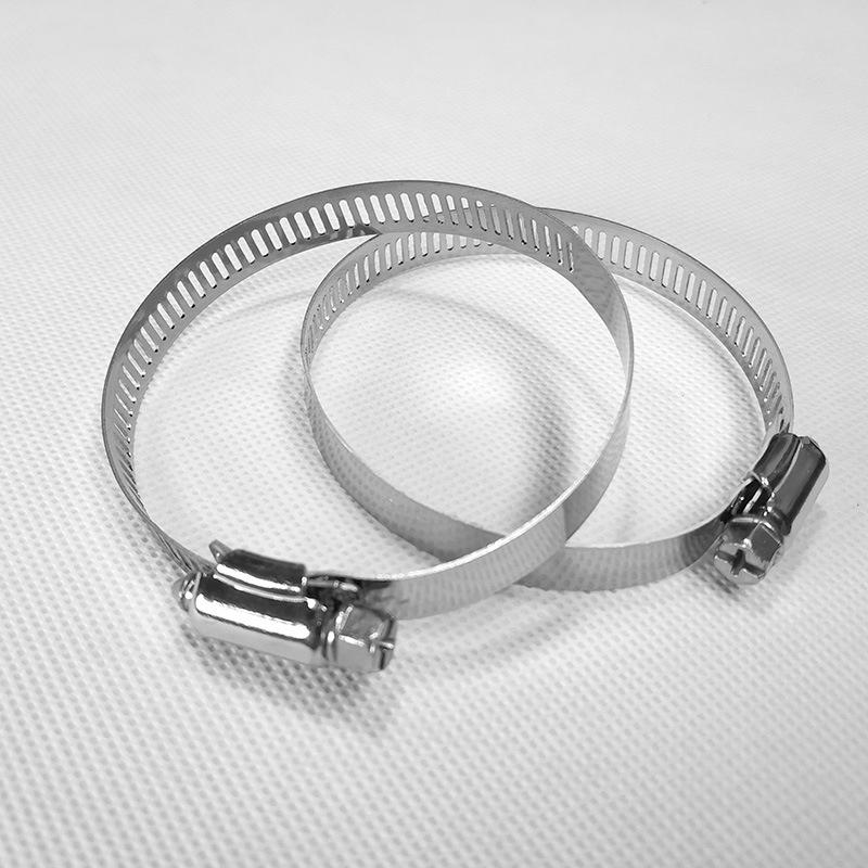 American-Style Stainless Steel Hose Clamps and 201 Semi-Steel Buckles