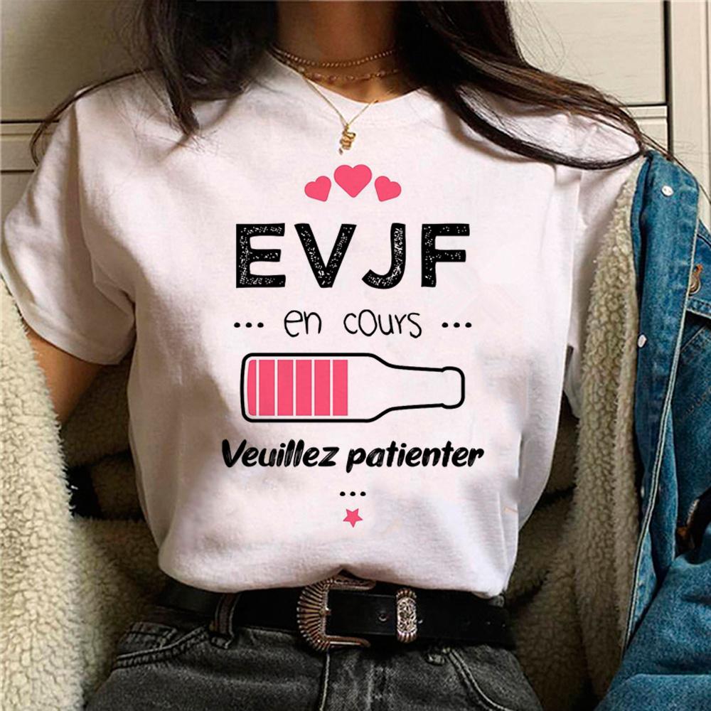Team Bride Bride To Be Evjf Tshirt Unisex Anime Harajuku Comic Tshirts Female Japanese Clothing