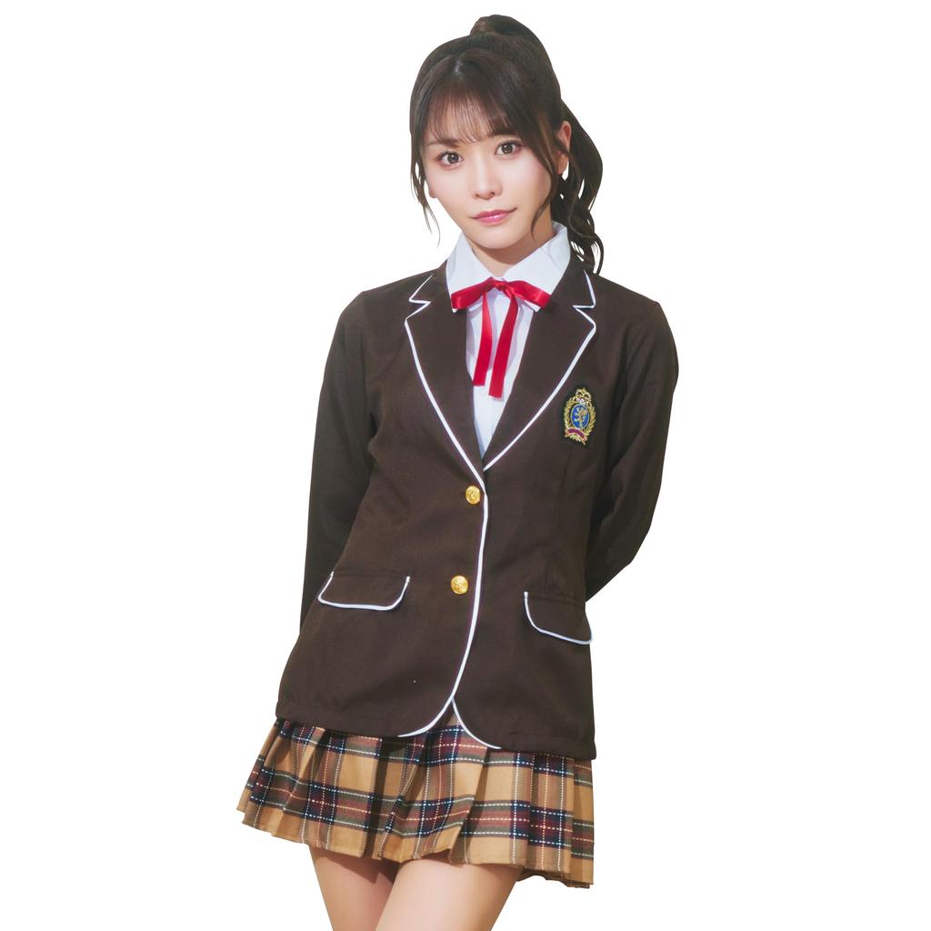 Clearstone GLOWHOLIC Cosplay Halloween Preppy Girl Braun Damen