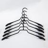 5pcs Metal Dip Plastic Clothes Hanger Pants Clip Wide Shoulder Adult Non-slip Seamless Drying Rack Wardrobe Storage Space Saving
