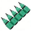 5pcsPlastic Water Pipe Quick Connector Garden Pipe Drip Irrigation System Watering Equipment Accessories Garden Water Connector5