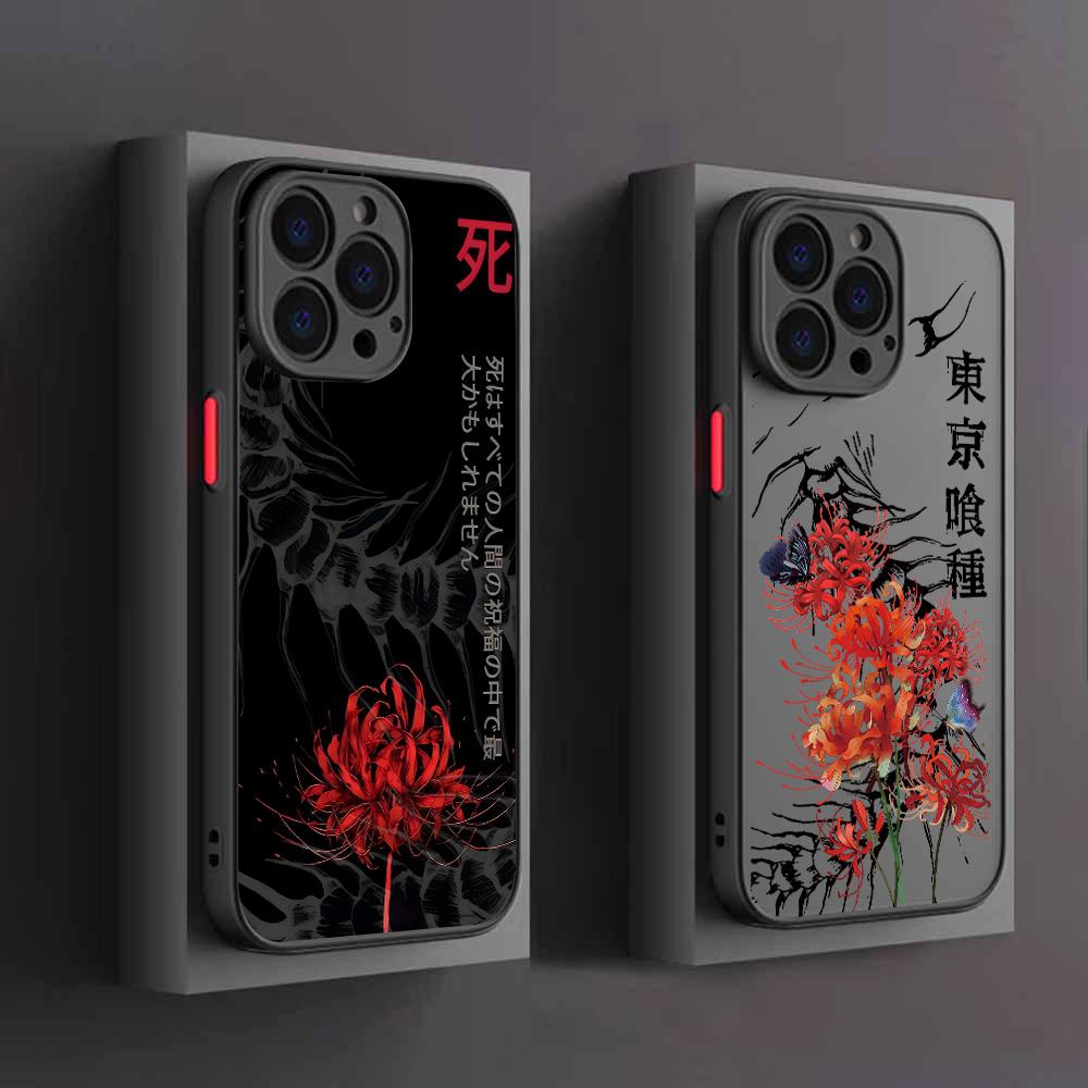 HOT New Cool T-Tokyo Ghoul Anime Phone Case For iPhone 17 16e 16 15 14 13 12 11 Mini Pro Air Max X XR XSMax 7 8 6 Plus Matte