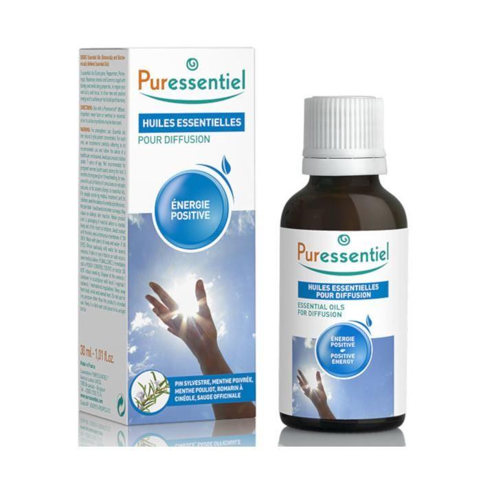 Puressentiel Diffusion Mélange Huiles Essentielles Diffuse Énergie Positive 30 ml