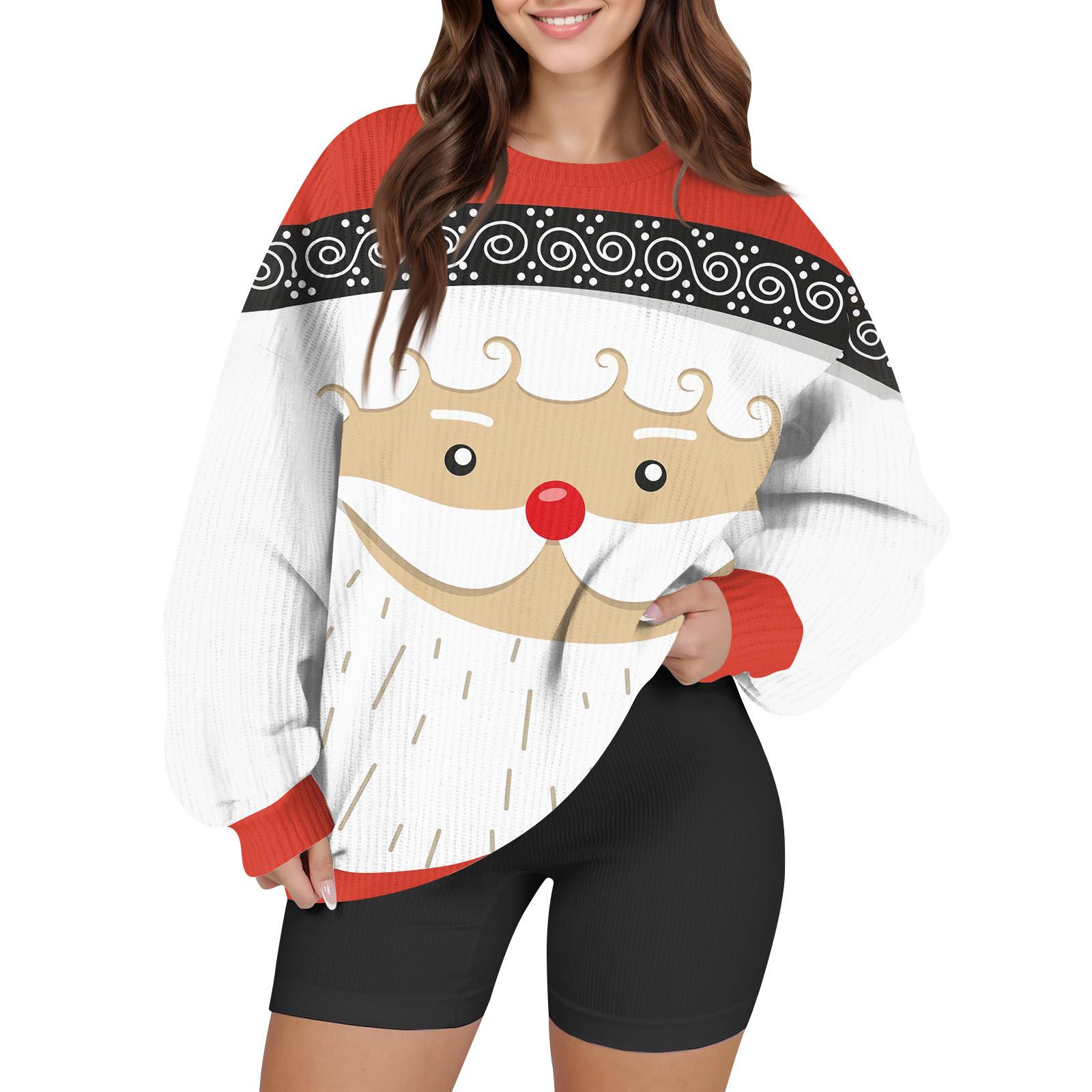 

Женский модный повседневный шерстяной трикотажный пуловер с длинным рукавом и круглым вырезом XL белый